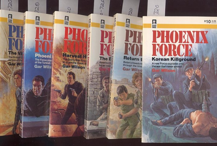 Lot of 6 Phoenix Force by Gar Wilson