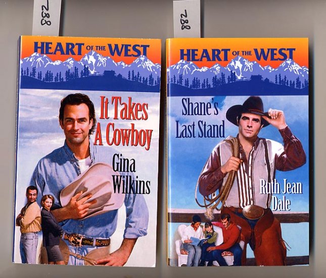 Lot 2 Harlequin Heart of the West - Shane's Last Stand, Cowboy PB