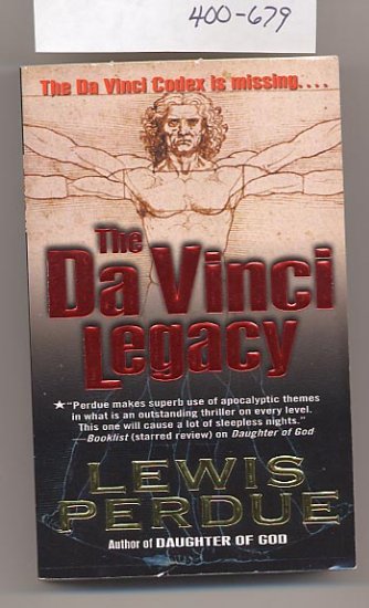 The Da Vinci Legacy by Lewis Perdue PB