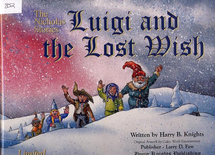 Luigi and the Lost Wish by Harry B. Knights HC