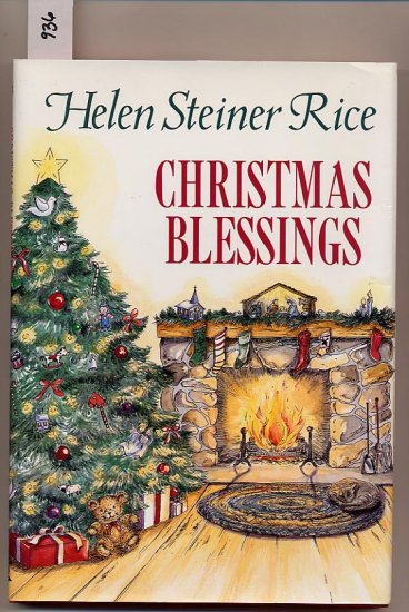 Christmas Blessings by Helen Steiner Rice HC