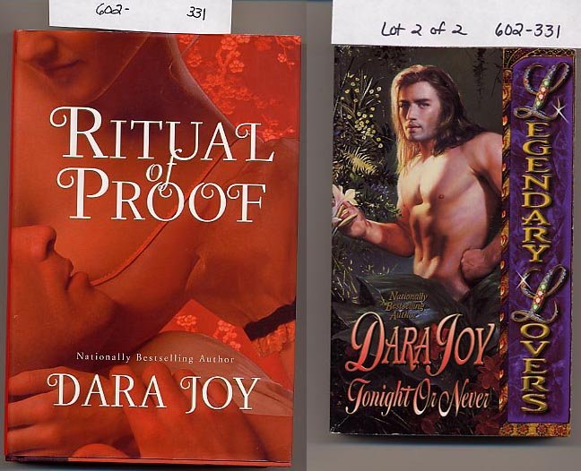 Lot of 2 Dara Joy Ritual of Proof, Tonight or Never