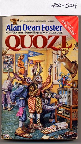 Quozl by Alan Dean Foster PB