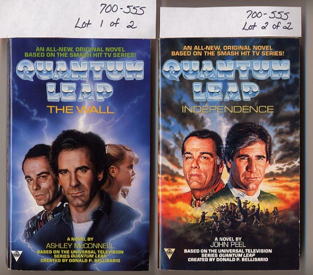 Lot of 2 Quantum Leap The Wall, Independence PB
