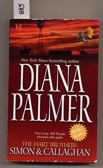 The Hart Brothers Simon and Callaghan by Diana Palmer PB