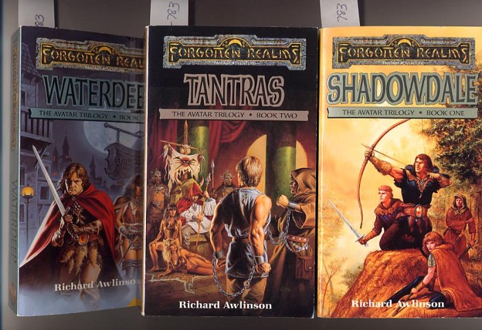 Lot of 3 Avatar Trilogy #s 1, 2, 3 by Richard Awlinson PB