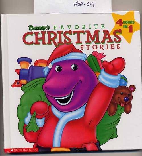 Barney’s Favorite Christmas Stories 4 books in 1 HC