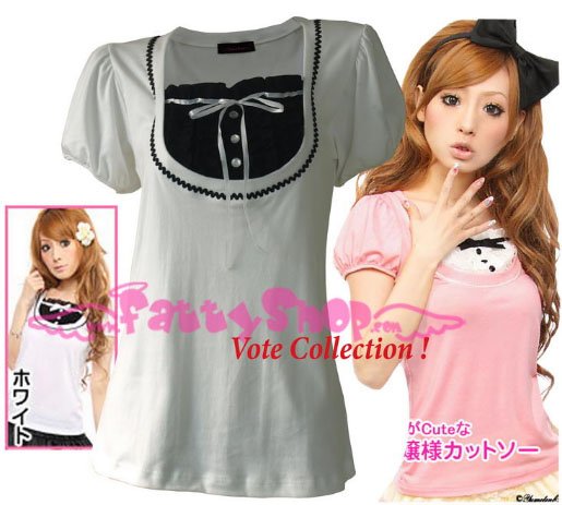 XL*WHITE*T-shirt ((VOTE Collection)) chest drain & a knot INTERIOC COTTON 38" chest*FREE SHIP!!