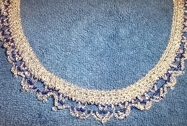 Lace teardrop