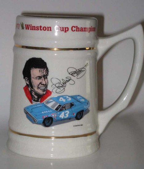 Richard Petty NASCAR Winston Cup Championship Stein