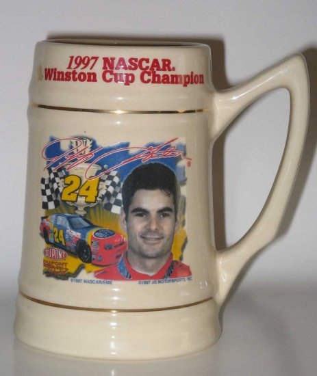 NASCAR Winston Cup Championship Stein 1997 Jeff Gordon