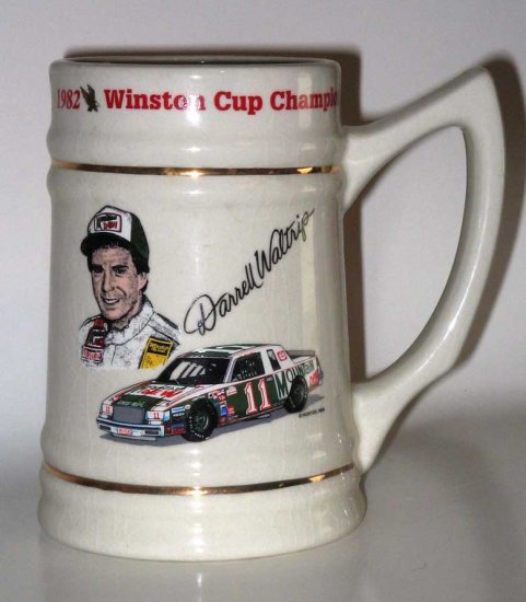 Darrell Waltrip 1982 NASCAR Winston Cup Championship Stein