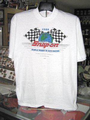 Auto Death Racing on Snap On World Series Of Auto Racing 1988 Tshirt Xl