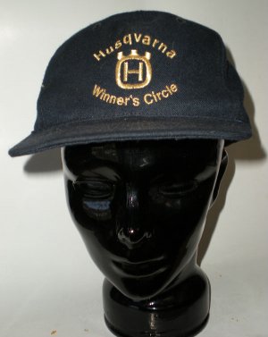 Auto Racing Death on Husqvarna Winners Circle Cap Hat Motorsports Auto Racing