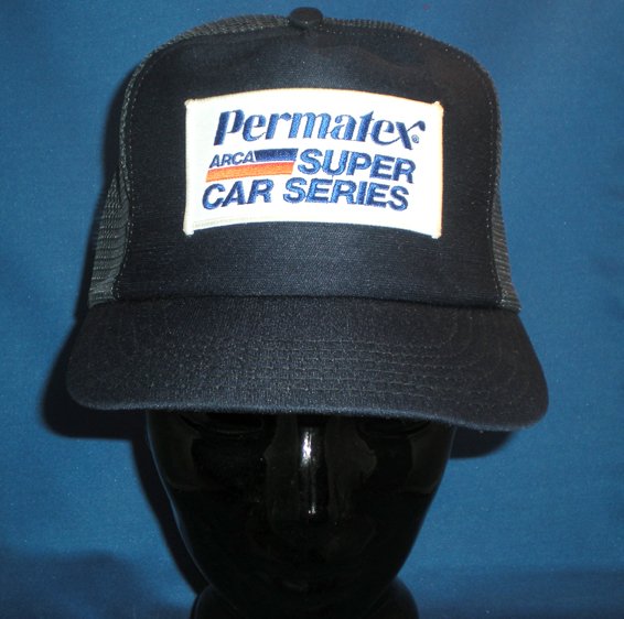 SOLD ARCA Permatex Super Car Series Adjustable Hat Cap Auto Racing