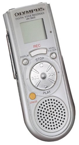 Olympus VN-3600 6 hour Digital Voice Recorder (Refurbished)