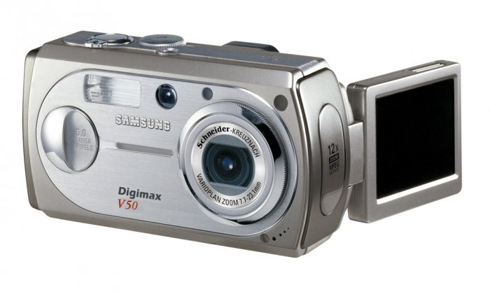 Samsung Digimax V50 5MP Digital Camera with 3x Optical Zoom