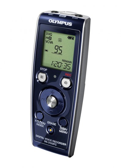 Olympus VN3100PC 71 hr digital voice recorder w/ pc interface