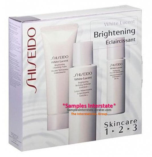 Shiseido White Lucent Brightening Eclaircissant 1 2 3 Starter Kit