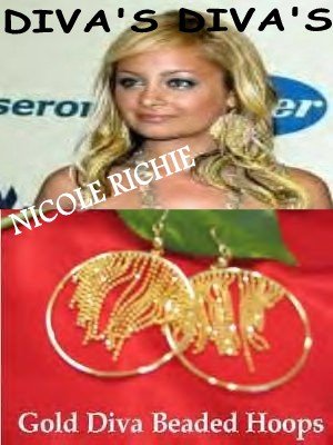 Gold Rain Waterfall Chandelier Earrings