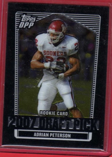 2007 TOPPS DPP CHROME ADRIAN PETERSON ROOKIE w/FREE SHIPPING!