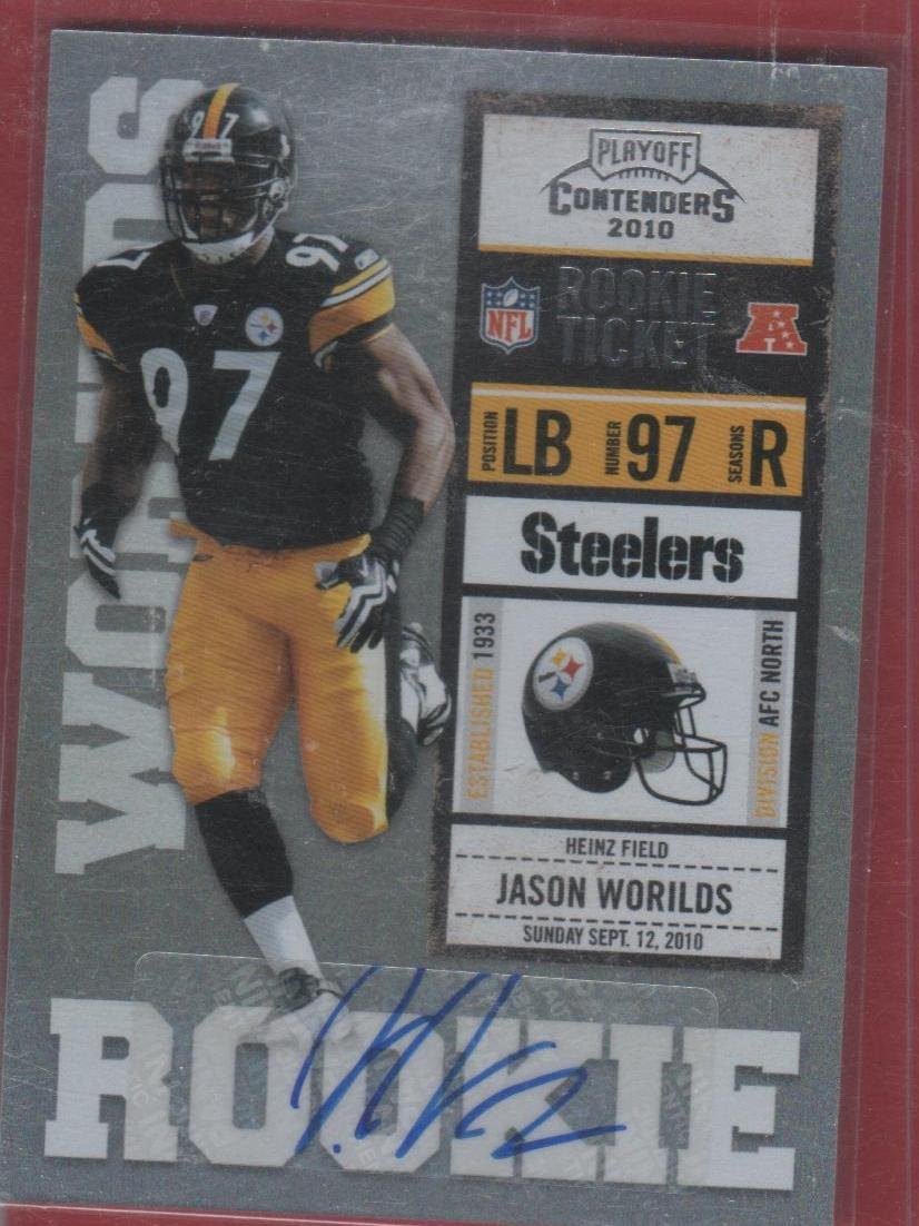 2010 Playoff Contenders Jason Worilds Autograph