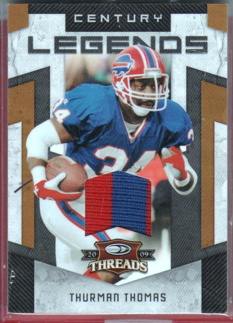 2009 Threads Thurman Thomas 2 Color Patch 03/50