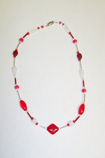 red and white