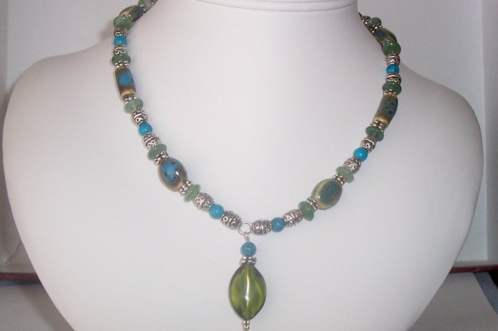 Turquoise Focal Necklace