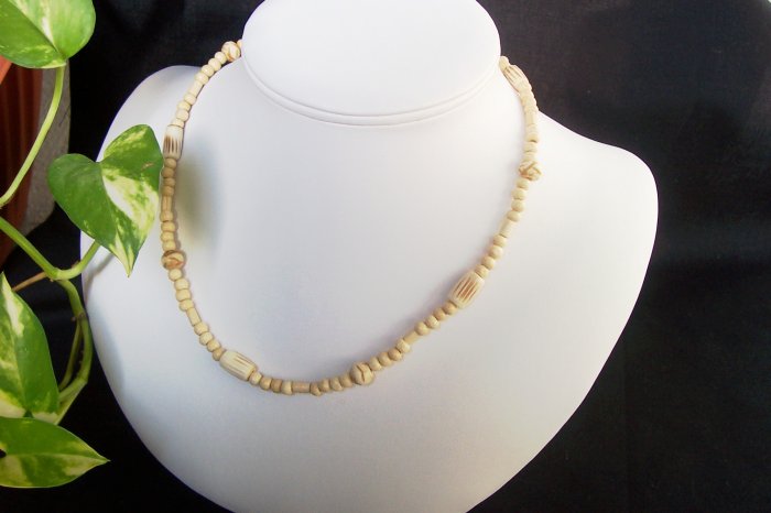 Natural Wood Necklace