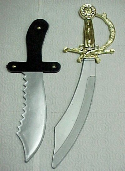 Pirate Sword & Knife