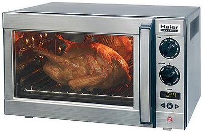 Haier RTC1700SS All Stainless Interior and Exterior Oven