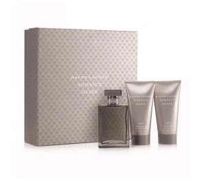 Romance Silver Cologne by Ralph Lauren, 3 piece gift set