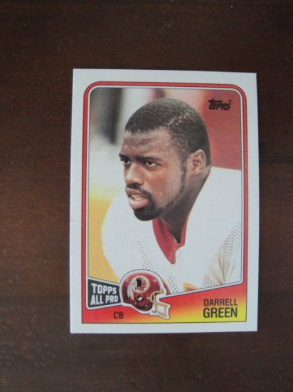 1988 Topps All Pro Football Card, Darrell Green, Redskins