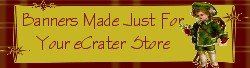 Banner or Logo made for your eCrater Store