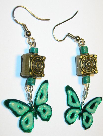 Glow-in-the-dark Butterfly earrings