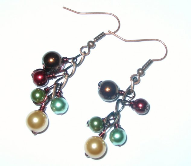 Earth Tone Fall earrings