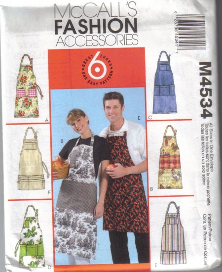McCalls Fashion Accessories-Aprons