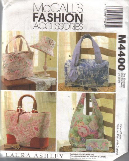 M4400 McCalls Fashion Acc-Bags,Hat & Accessories