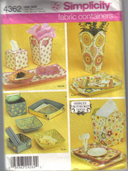 4362 Simplicity-Fabric Containers