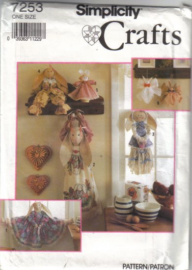 7253 Simplicity Crafts-Bunny Bazaar Items