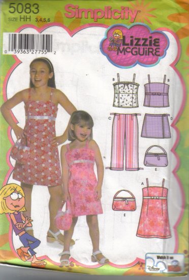 5083 Simplicity Lizzie McGuire Child & Girls