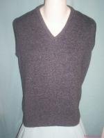 Men Van Heusen Gray Pull-Over Vest USA-Medium