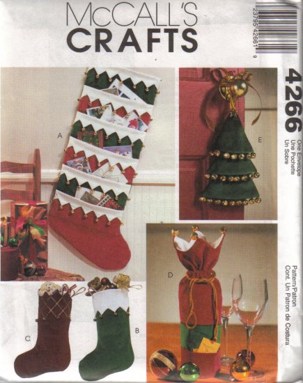 4266 McCalls Crafts-Jingle Bell Christmas