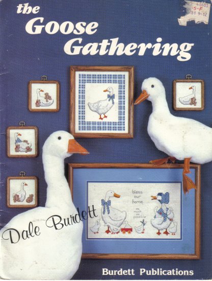 1985 The Goose Gathering by Dale Burdett