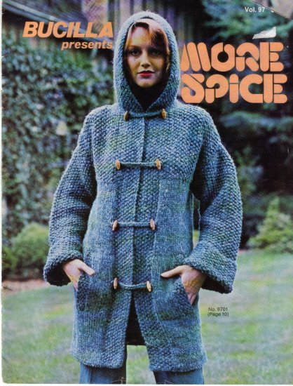 1976 Bucilla Presents More Sprice-Sweaters & Afhgan
