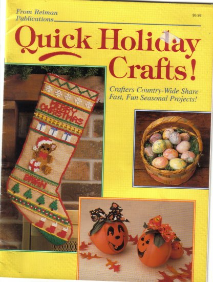 Quick Holiday Crafts-20 Country Holiday Projects
