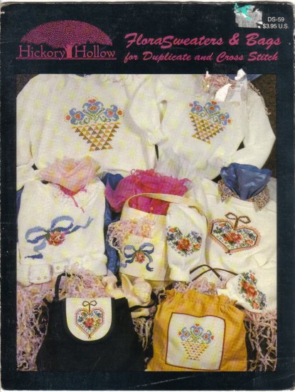 1990 Hickory Hollow-Duplicate & Cross Stitch Sweaters & Bags