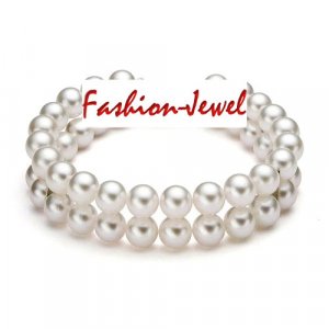 2 Row Pearl Bracelet Bridal Jewelry