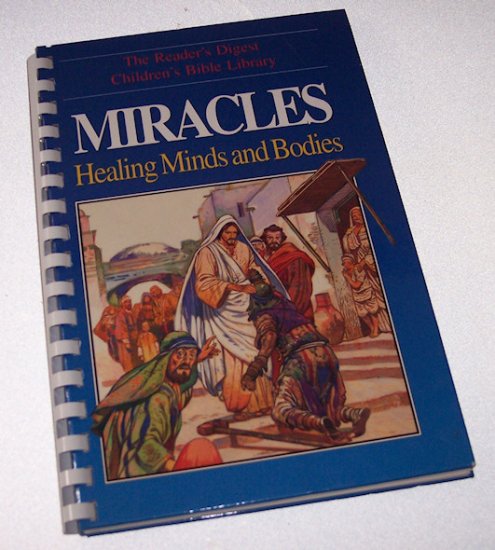 Journal Notebook Recycled Upcycled from MIRACLES Book Cover #2010086